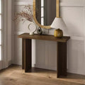 Stead Fluted Console Table - Small Entry Table - Modern, Mid-Century Home Decor - Living Room Furniture