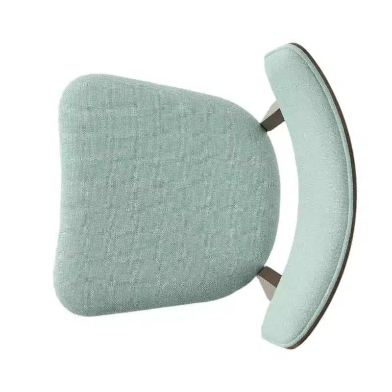 GDFStudio Chaises de salle à manger rembourrées Crystal en bois d'hévéa (Lot de 2)