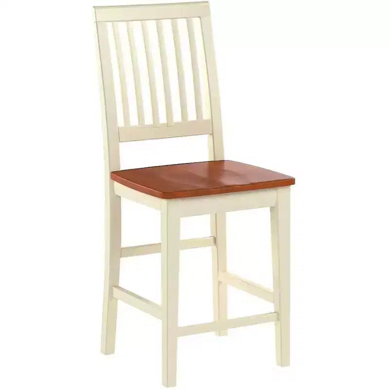 Tabouret de comptoir HomeStock - Chaises en bois hauteur pub