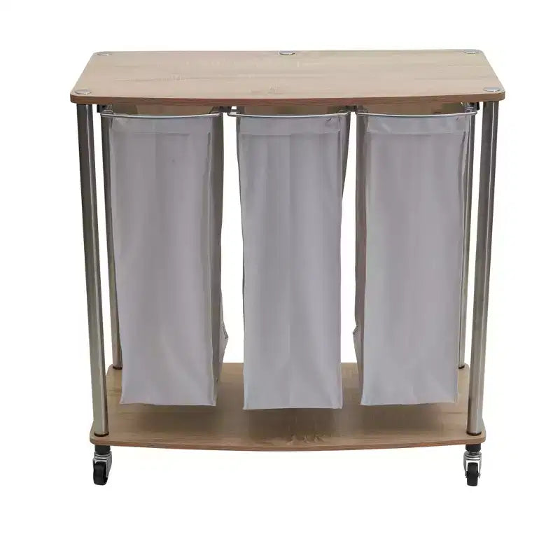 Chariot de rangement à linge sale