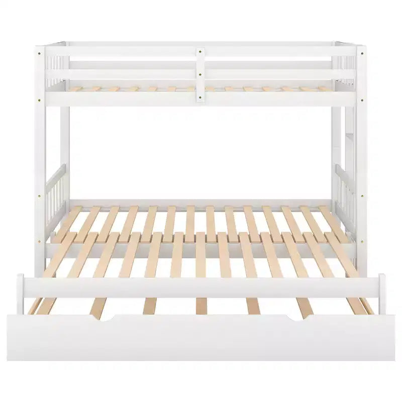 Lit superposé gigogne en bois Whisen, design exquis