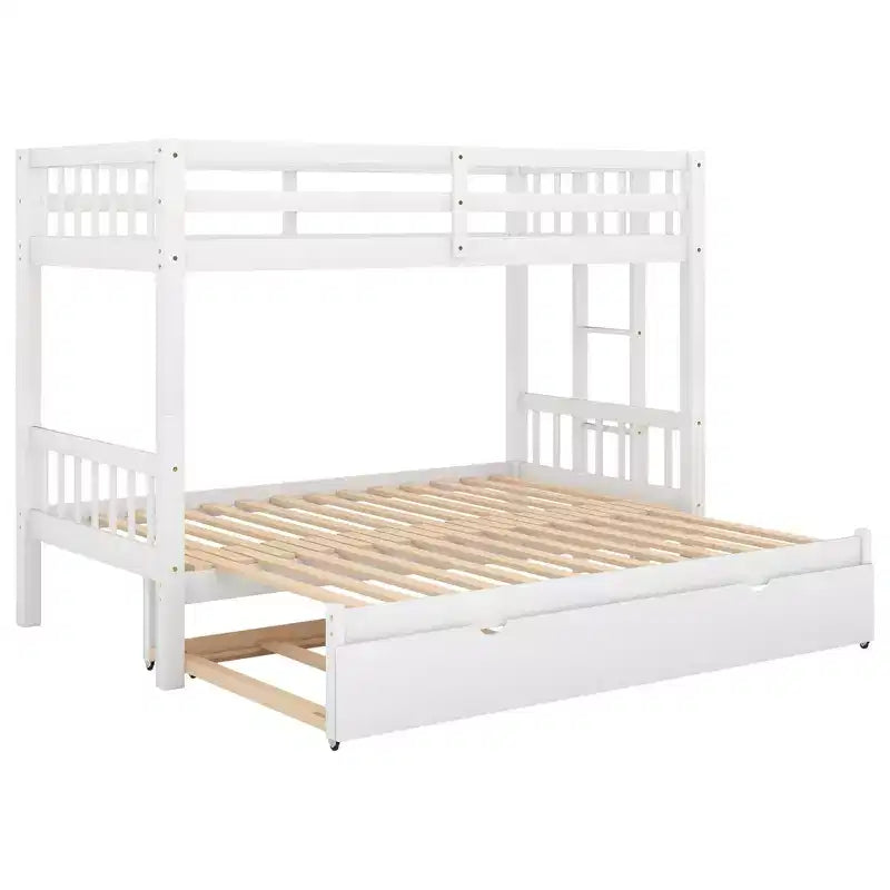 Lit superposé gigogne en bois Whisen, design exquis