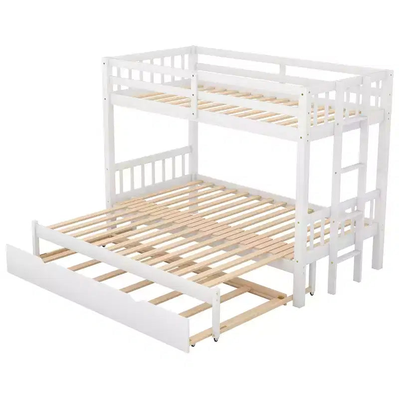 Lit superposé gigogne en bois Whisen, design exquis