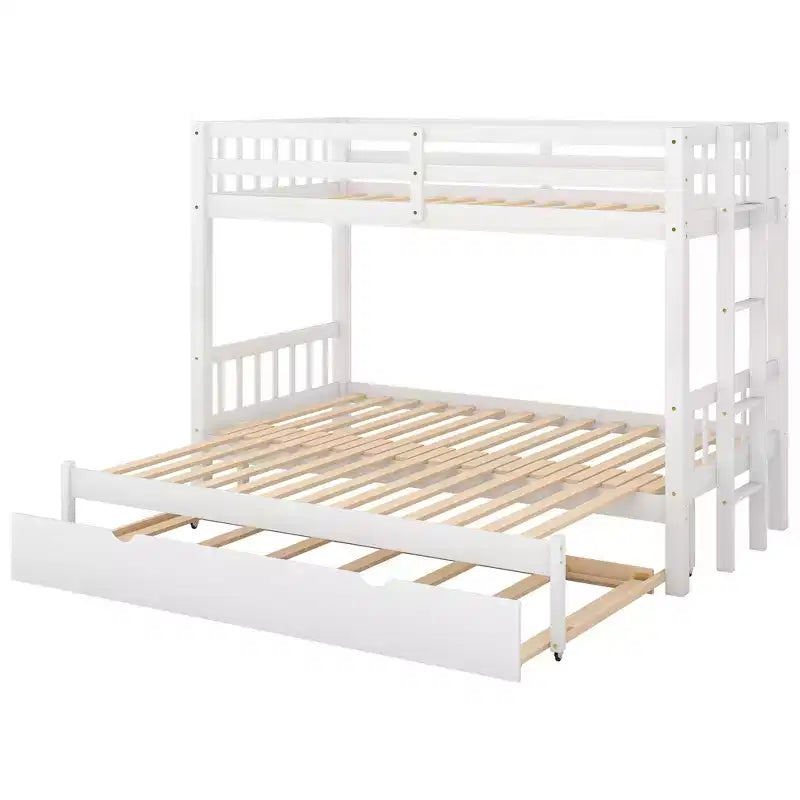 Lit superposé gigogne en bois Whisen, design exquis