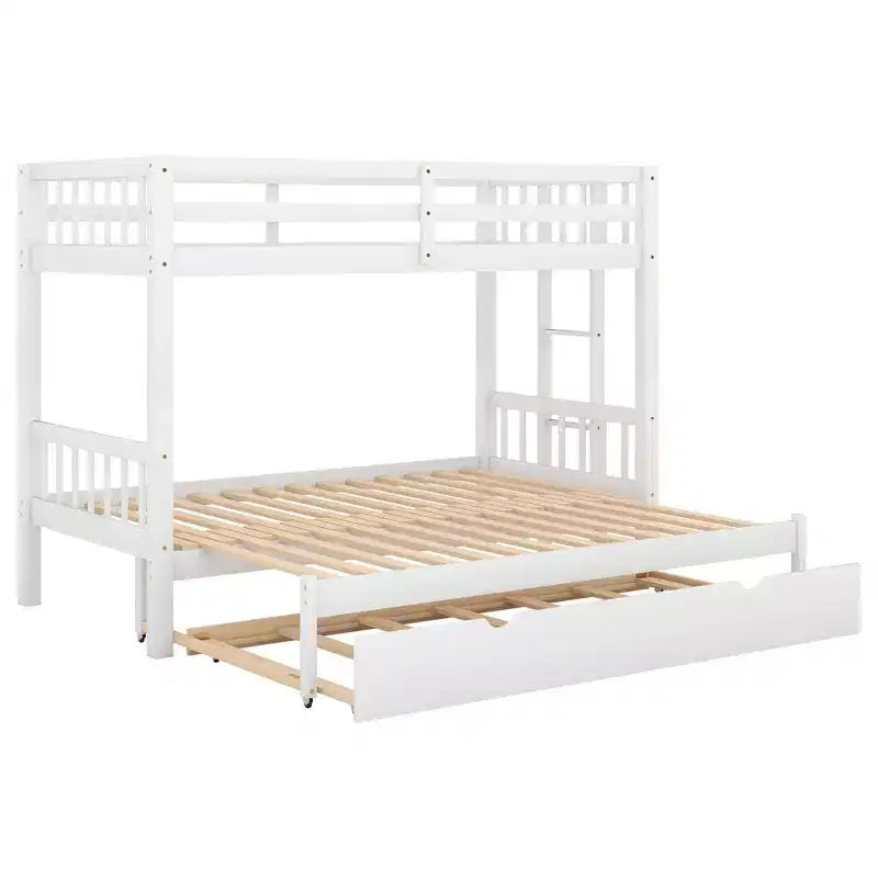 Lit superposé gigogne en bois Whisen, design exquis