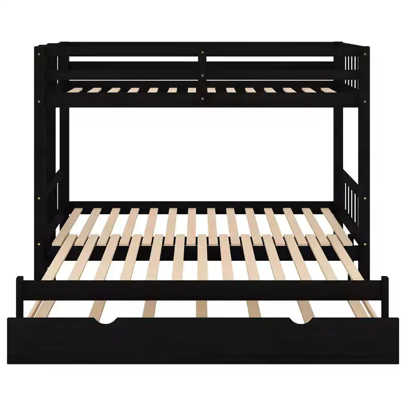 Lit superposé gigogne en bois Whisen, design exquis