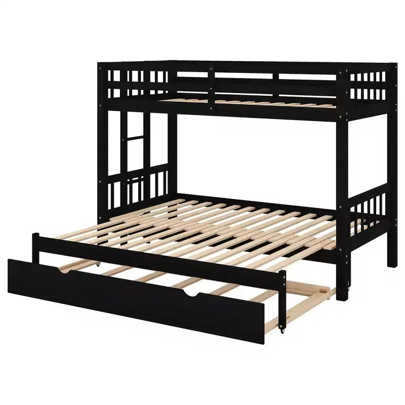 Lit superposé gigogne en bois Whisen, design exquis