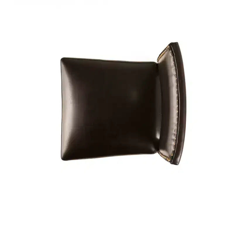 Tabourets de Bar rembourrés en Faux Cuir Contemporains Christopher Knight Home Mayfield avec Rivets Décoratifs (Lot de 2)