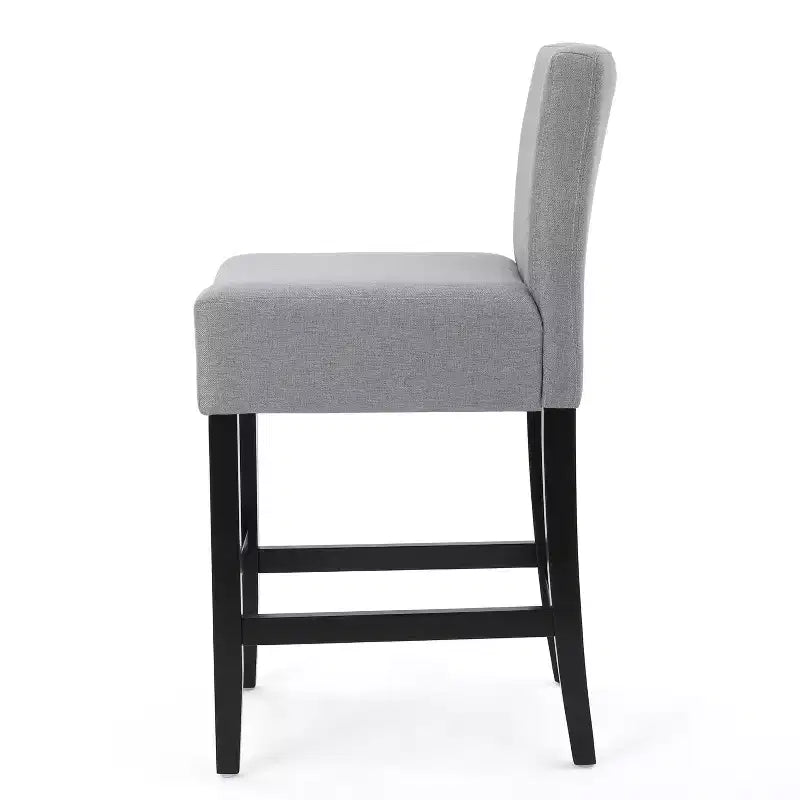 Tabourets de comptoir contemporains Christopher Knight Home Lowry, rembourrés, 66 cm (lot de 2)