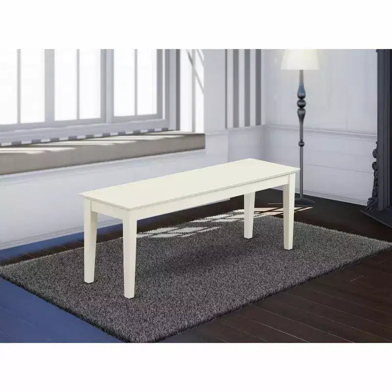 Banc de salle à manger HomeStock avec assise en bois massif