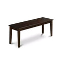 HomeStock Dining Table Bench with Solid Wood Seat