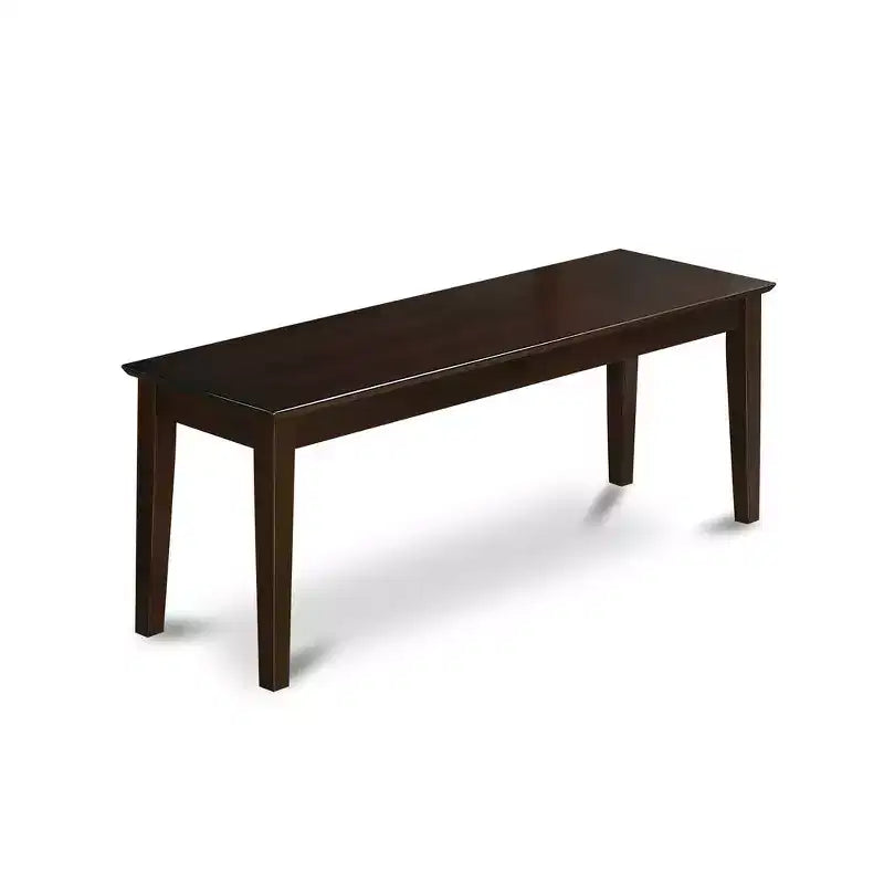 HomeStock Dining Table Bench with Solid Wood Seat