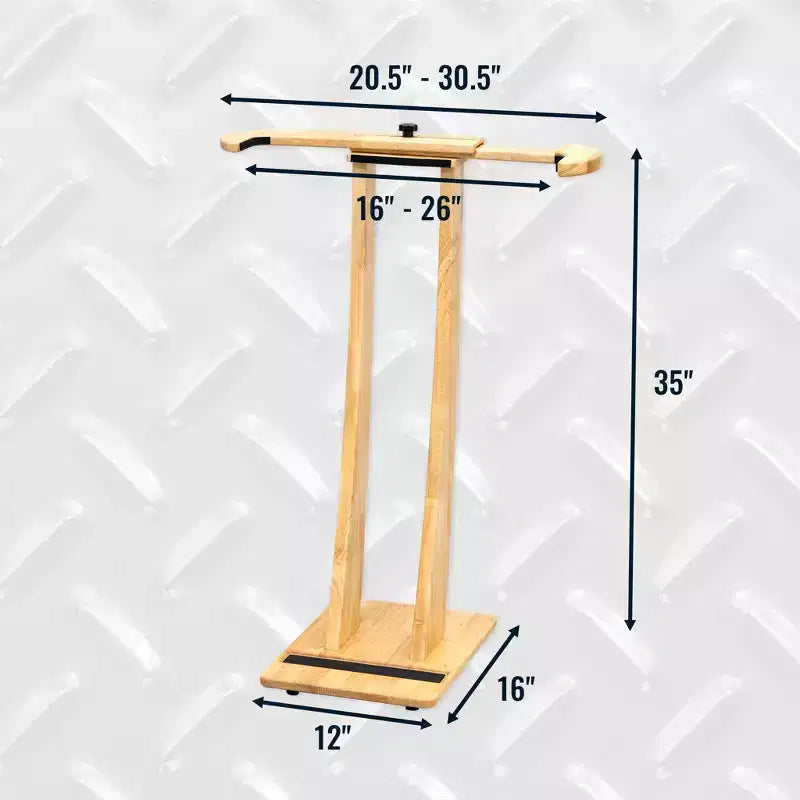 Support de Planche de Surf Vertical Autonome - Rack en Bois Dur pour Shortboards, Longboards & SUPs