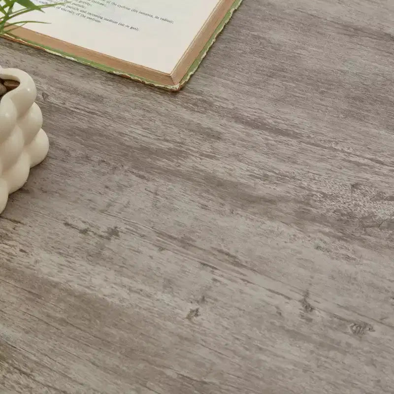 Table basse contemporaine - Design à double pied avec base en T