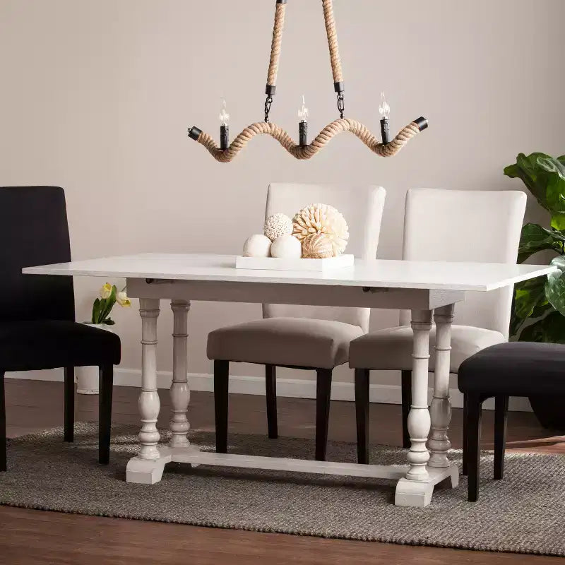 Table de salle à manger pliante à abattants - Table de cuisine peu encombrante pour petits espaces