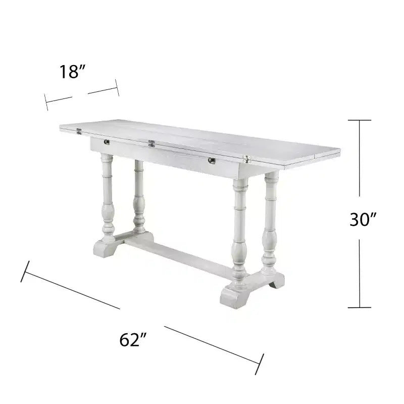 Table de salle à manger pliante à abattants - Table de cuisine peu encombrante pour petits espaces