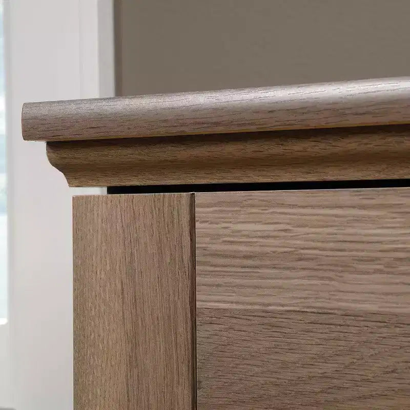 Bureau informatique multi-usages avec tiroir – Finition Chêne Salé 43.5 x 19.40 x 28.98