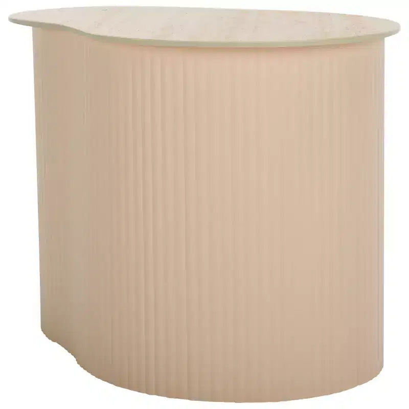 Guéridon en céramique - Beige
