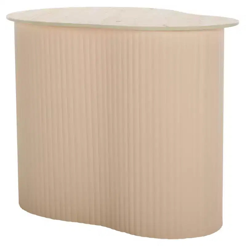 Guéridon en céramique - Beige