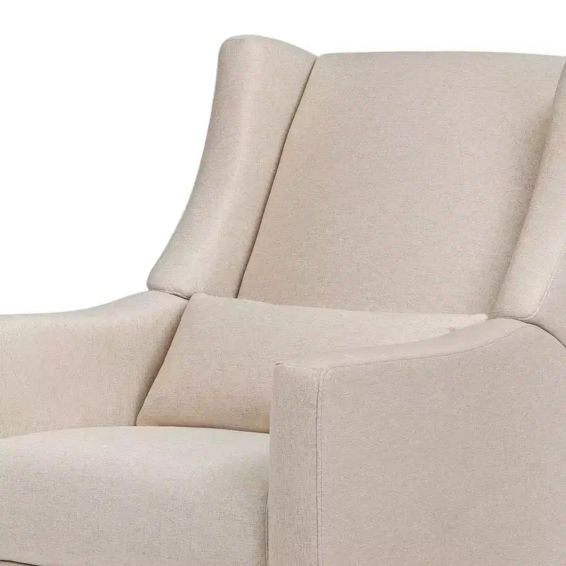 Fauteuil inclinable et pivotant, tissu éco-performant, déperlant et anti-taches