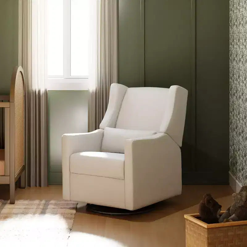 Fauteuil inclinable et pivotant, tissu éco-performant, déperlant et anti-taches