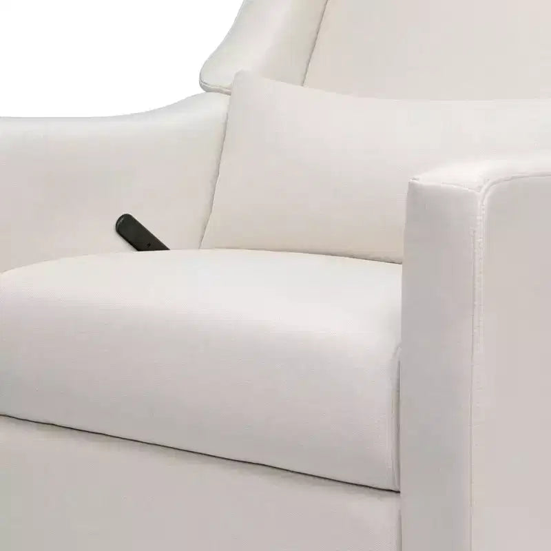Fauteuil inclinable et pivotant, tissu éco-performant, déperlant et anti-taches