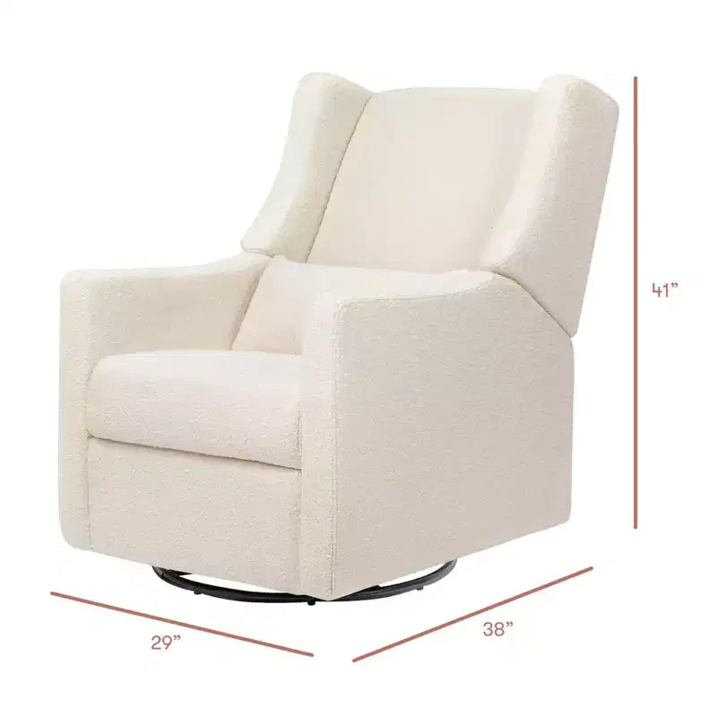 Fauteuil inclinable et pivotant, tissu éco-performant, déperlant et anti-taches