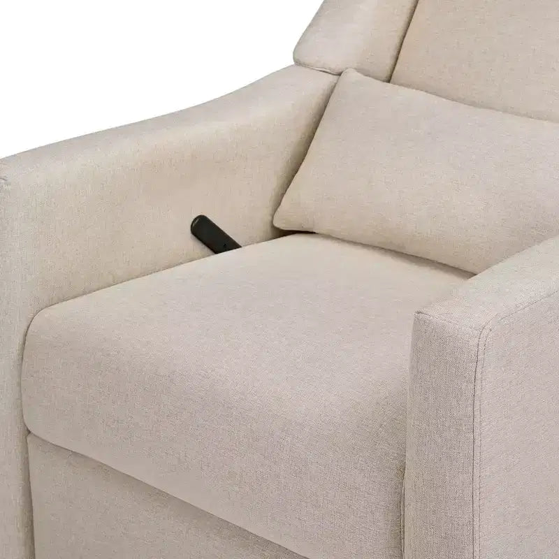 Fauteuil inclinable et pivotant, tissu éco-performant, déperlant et anti-taches