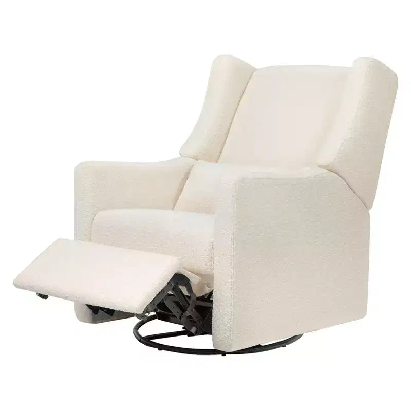 Fauteuil inclinable et pivotant, tissu éco-performant, déperlant et anti-taches