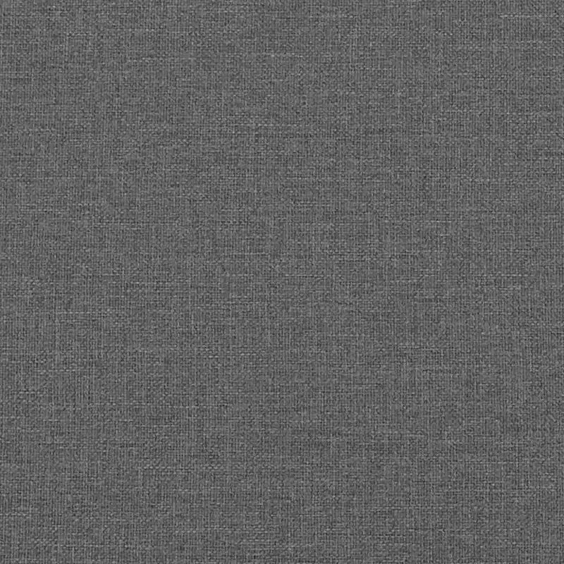 Fauteuil moderne rembourré avec assise et dossier coussinés - Tissu polyester gris clair, structure en bois composite