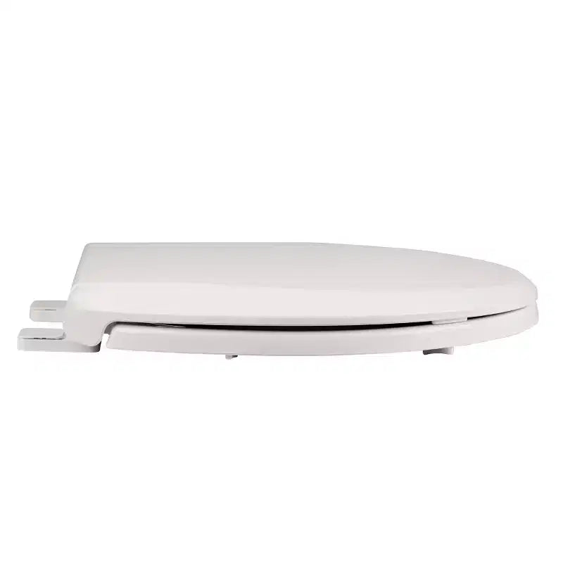 Acekool Abattant de WC allongé 19 pouces couleur Biscuit en polypropylène durable avec surface lisse facile à nettoyer