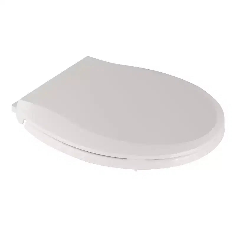 Acekool Abattant de WC allongé 19 pouces couleur Biscuit en polypropylène durable avec surface lisse facile à nettoyer