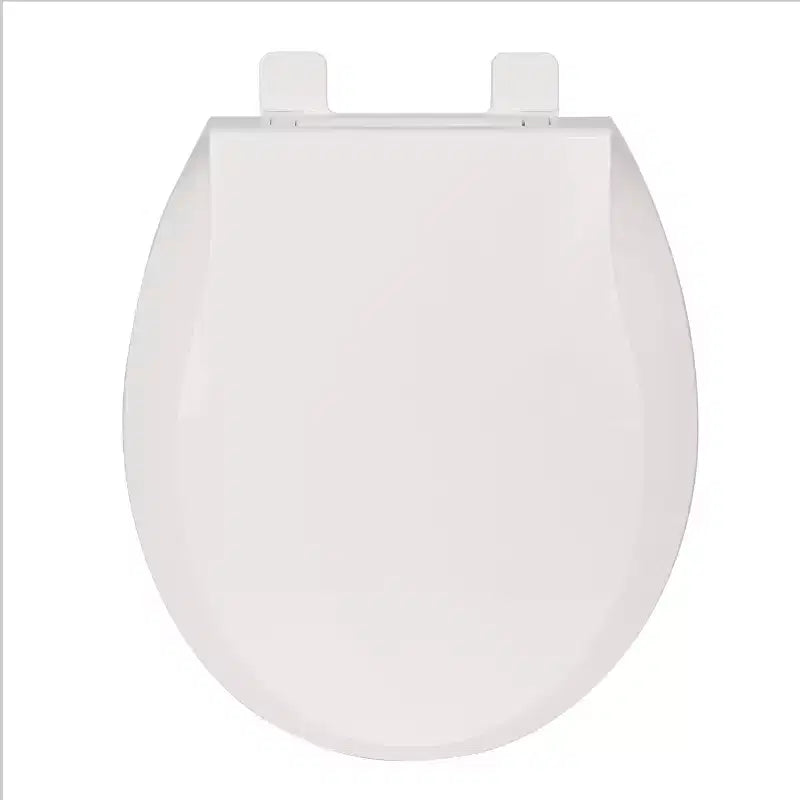 Acekool Abattant de WC allongé 19 pouces couleur Biscuit en polypropylène durable avec surface lisse facile à nettoyer