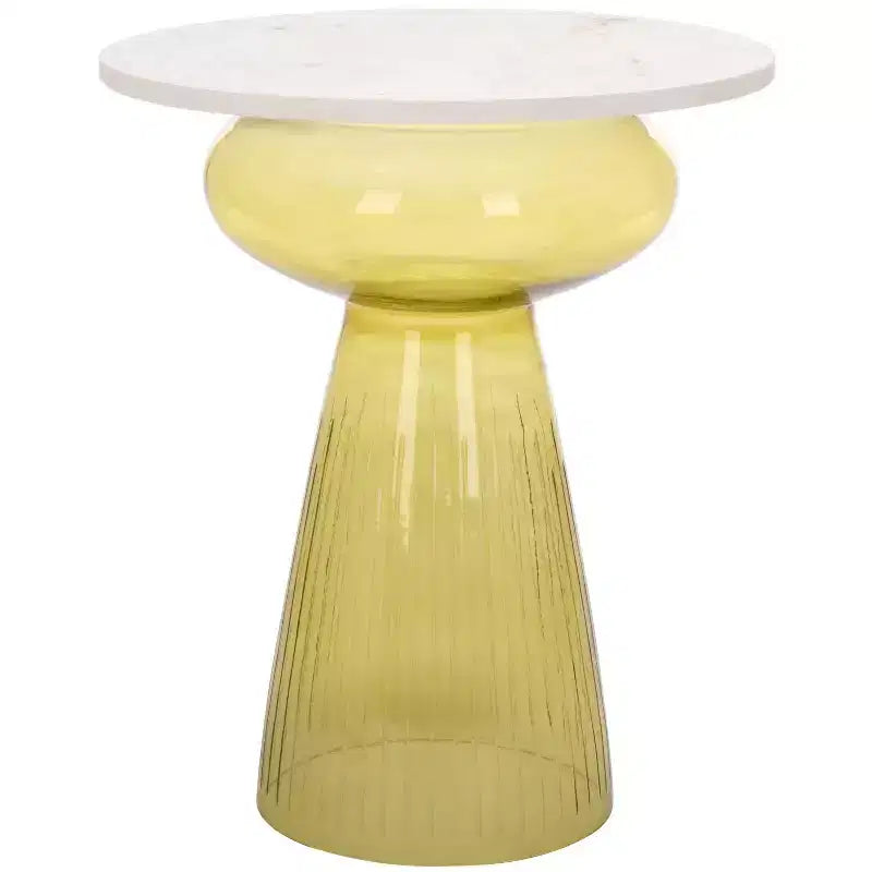 Bethony Side Table - ACC3219 - Yellow/White - Safavieh