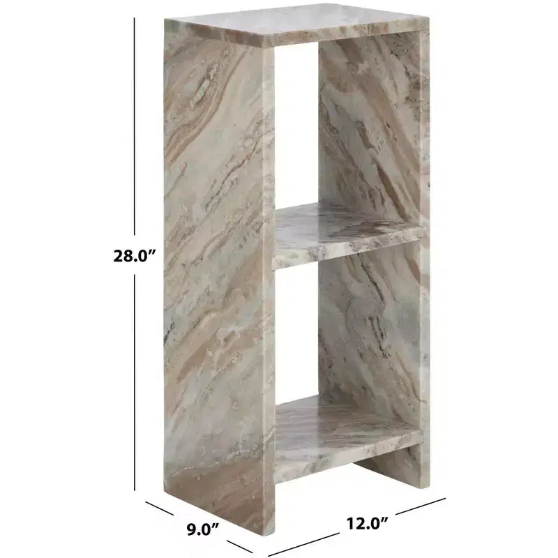 Table d'appoint Tristin Marble - ACC3743 - Marron/Gris - Safavieh