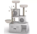 New Particleboard & Plush Cat Litter Cabinet 81 + Cat Tree