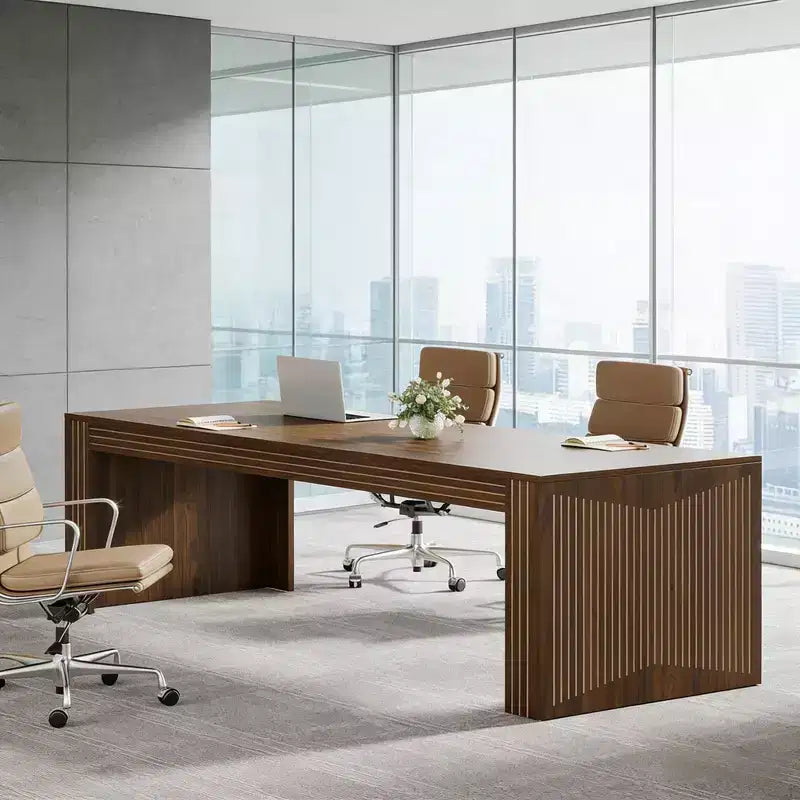 Bureau individuel, Bureau d'ordinateur Double bureau de travail