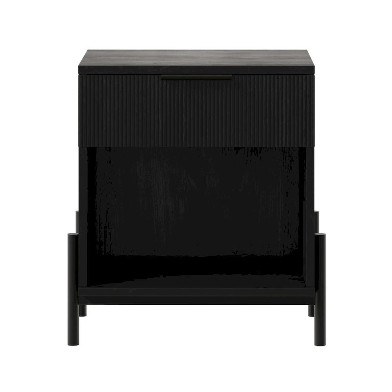 Table de chevet Middlebrook Designs, modèle flûté moderne