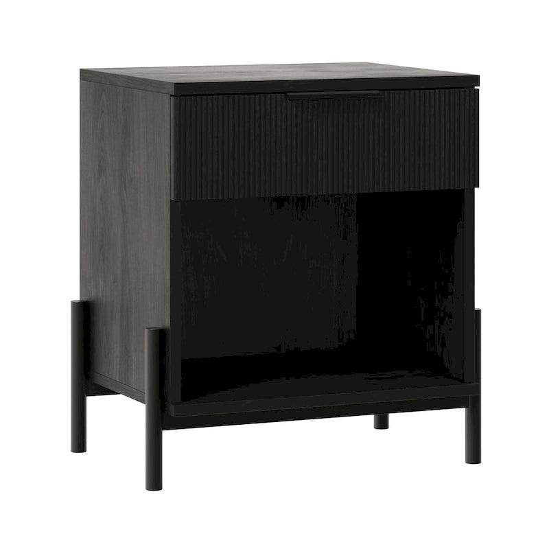 Table de chevet Middlebrook Designs, modèle flûté moderne