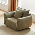 Fauteuil rembourré avec coussins 44