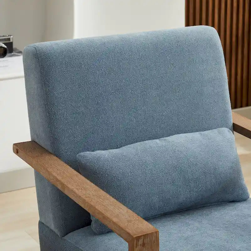 Fauteuil pivotant à 360° en mélange de lin 30,31