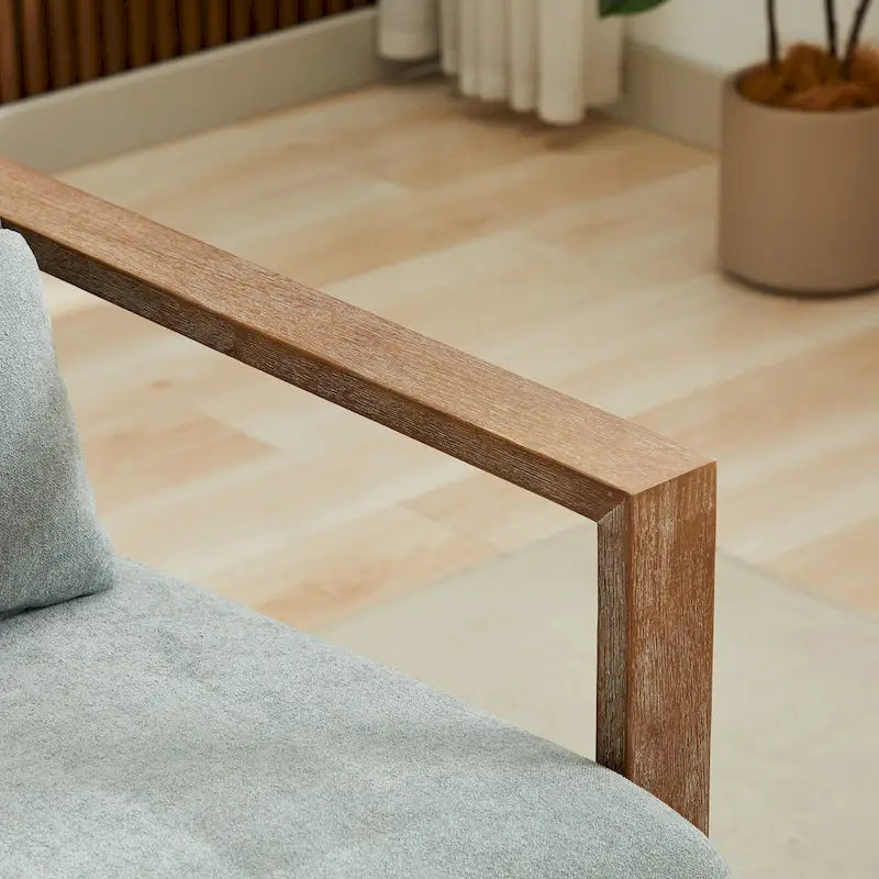 Fauteuil pivotant à 360° en mélange de lin 30,31