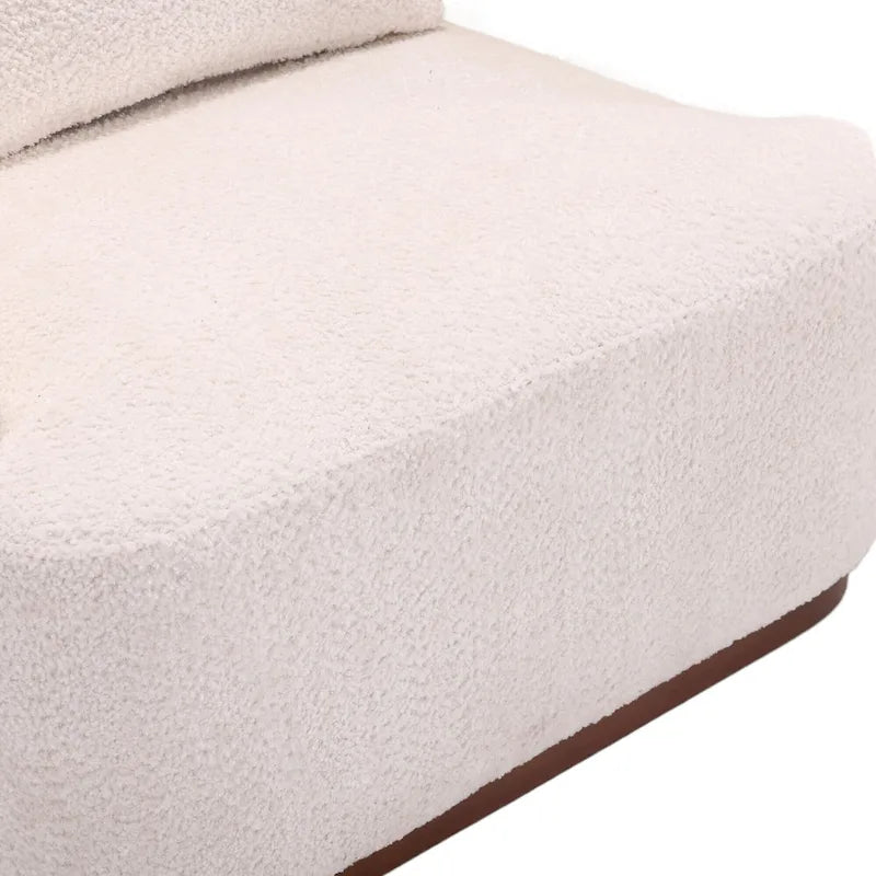 Fauteuil pivotant, Fauteuil rond confortable pour le salon, Fauteuil pivotant à 360 degrés