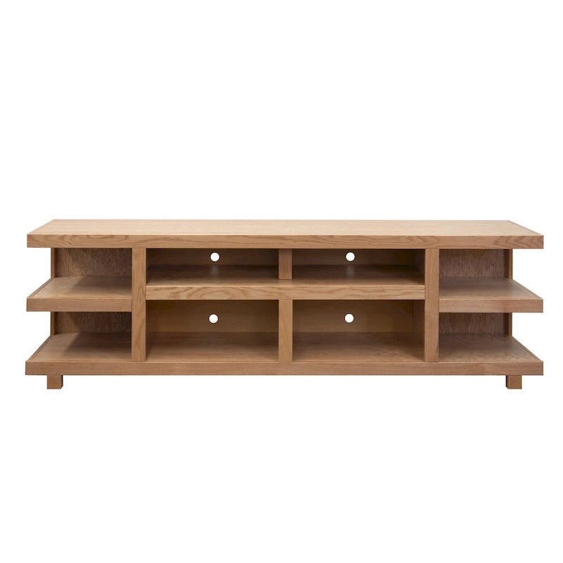 Meuble TV Bridgevine Home Laurel Canyon 85 pouces pour téléviseurs jusqu'à 95 pouces, aucun assemblage requis