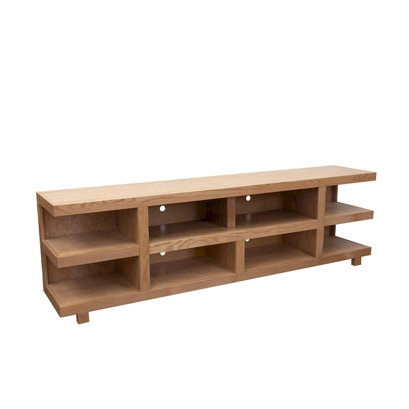 Meuble TV Bridgevine Home Laurel Canyon 85 pouces pour téléviseurs jusqu'à 95 pouces, aucun assemblage requis