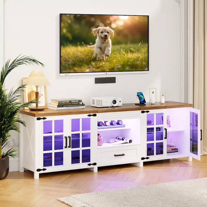 Meuble TV pour téléviseurs jusqu'à 75 pouces