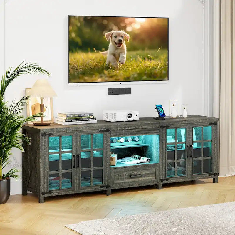 Meuble TV pour téléviseurs jusqu'à 75 pouces