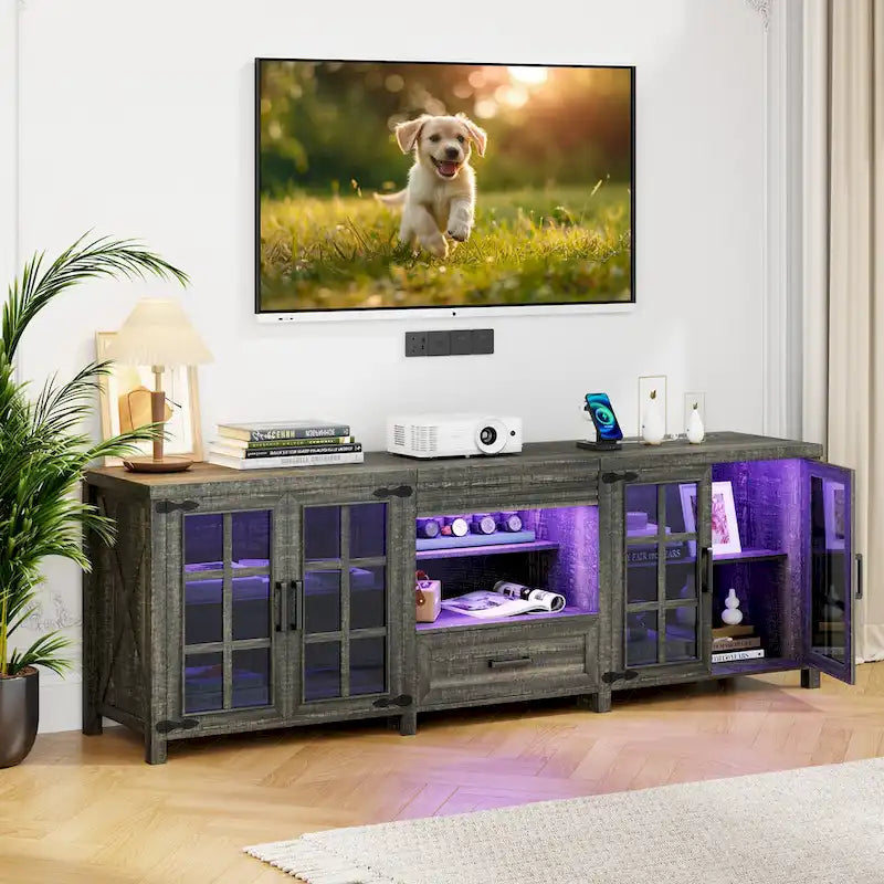 Meuble TV pour téléviseurs jusqu'à 75 pouces