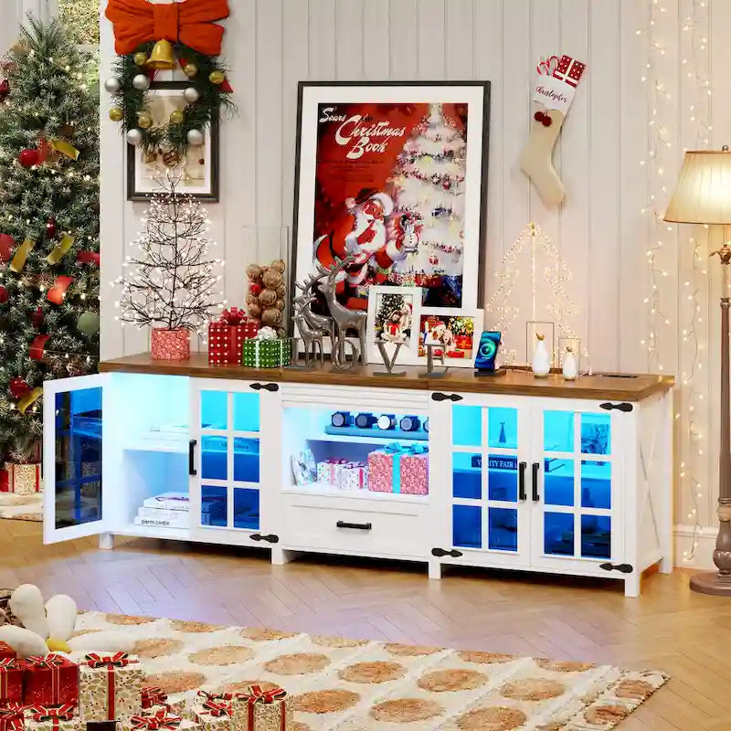 Meuble TV pour téléviseurs jusqu'à 75 pouces