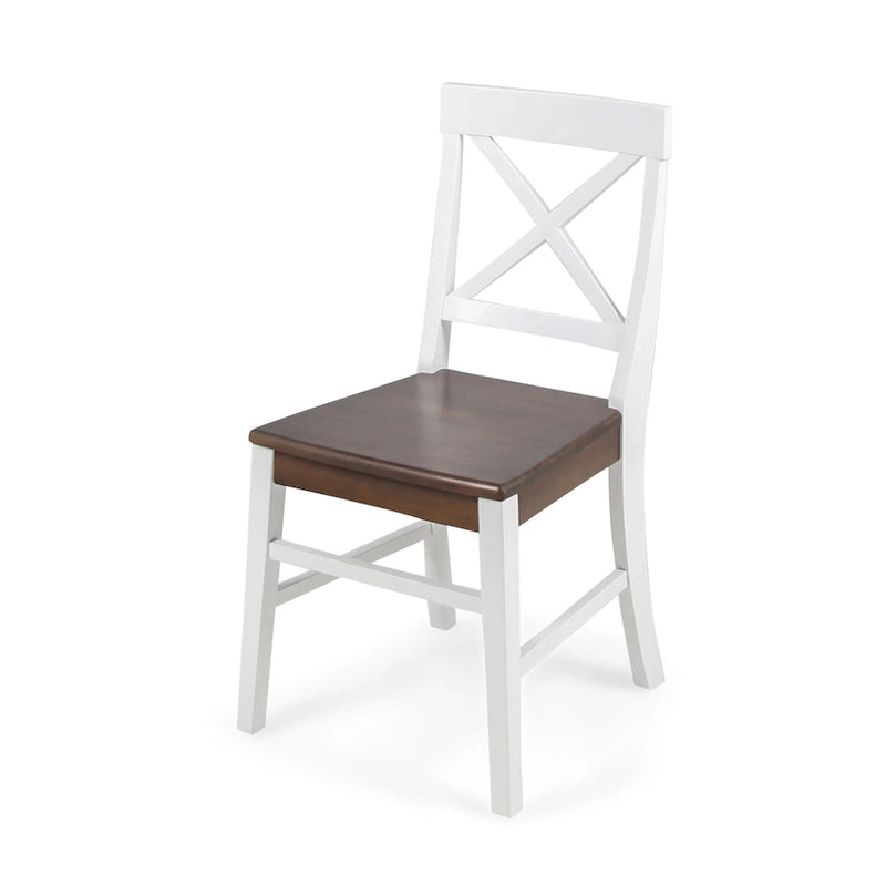 Chaises de salle à manger Acacia Anele Farmhouse (lot de 2) par GDFStudio